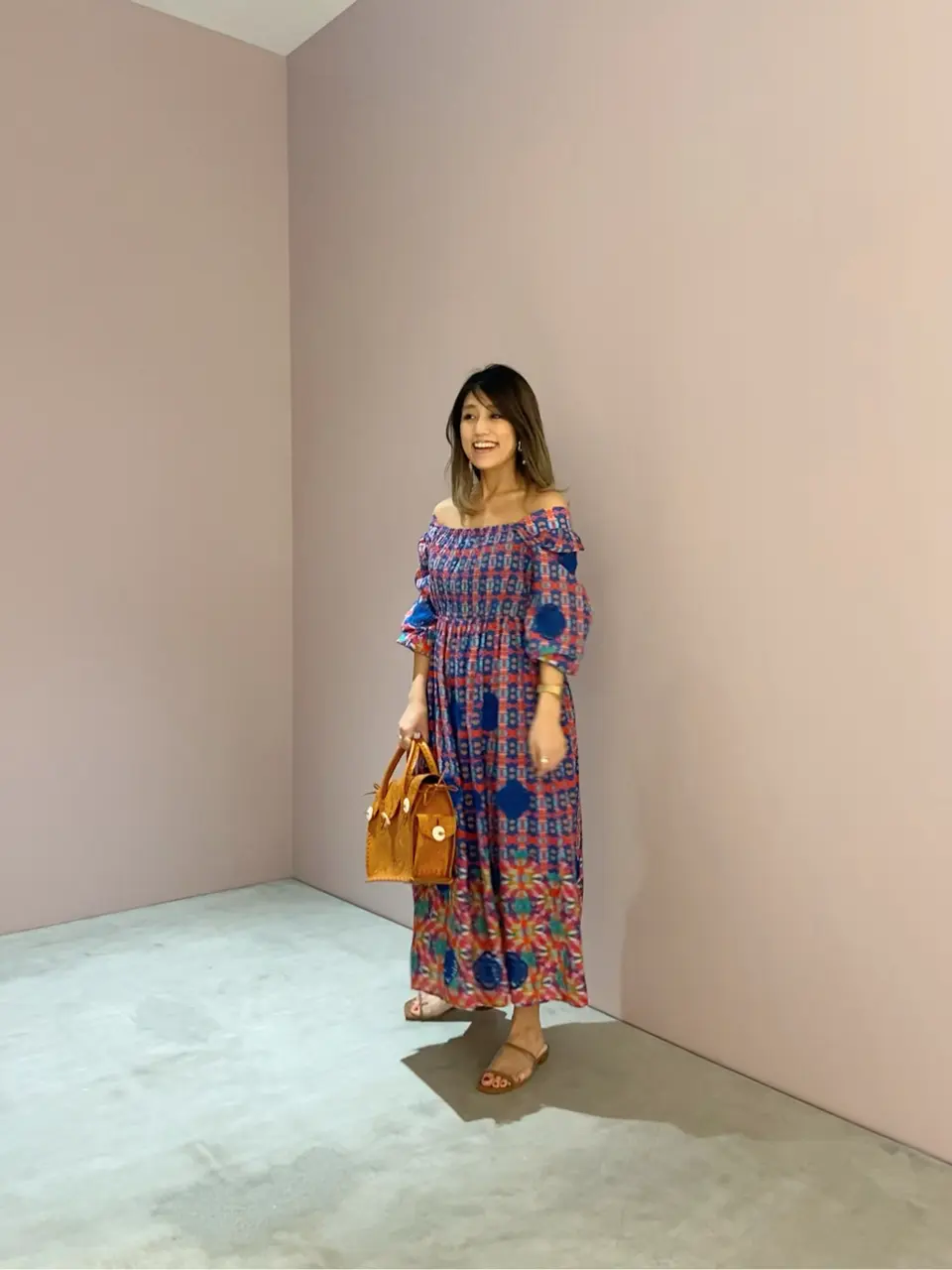 ORIGINATED IN GRACE CONTINENTAL yukimi yonee コーディネート画像