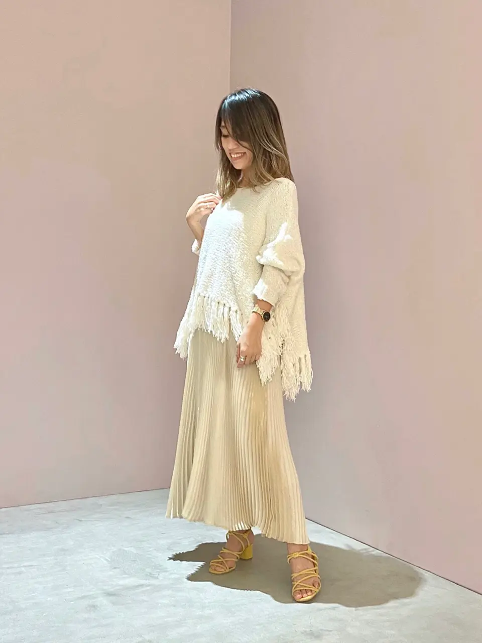 ORIGINATED IN GRACE CONTINENTAL yukimi yonee コーディネート画像