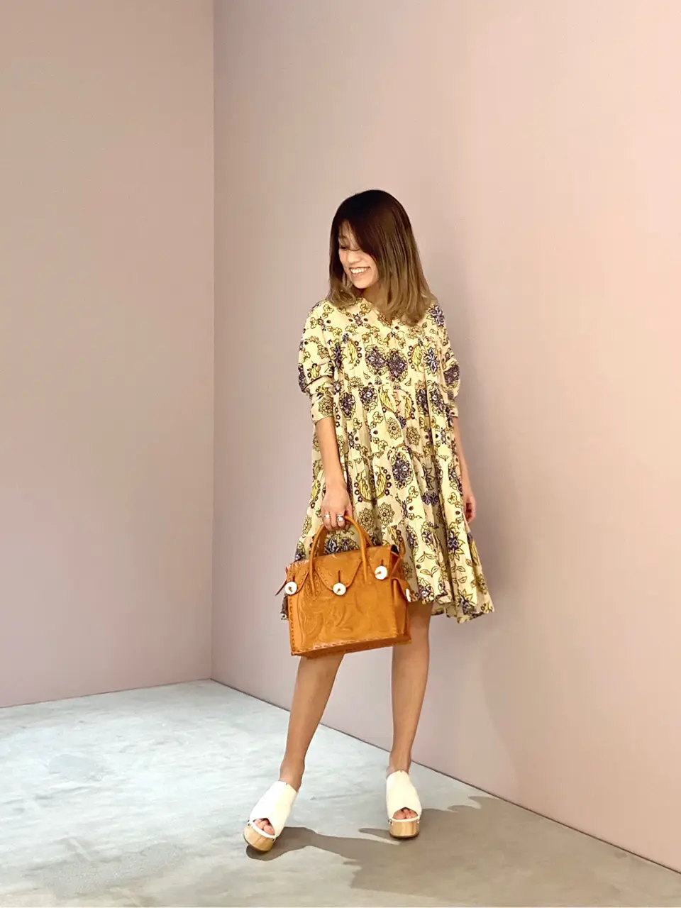 ORIGINATED IN GRACE CONTINENTAL yukimi yonee コーディネート画像