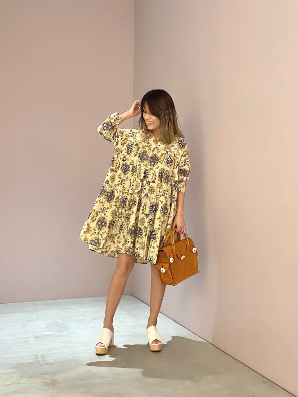 ORIGINATED IN GRACE CONTINENTAL yukimi yonee コーディネート画像