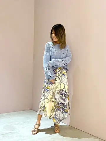 ORIGINATED IN GRACE CONTINENTAL yukimi yonee コーディネート画像