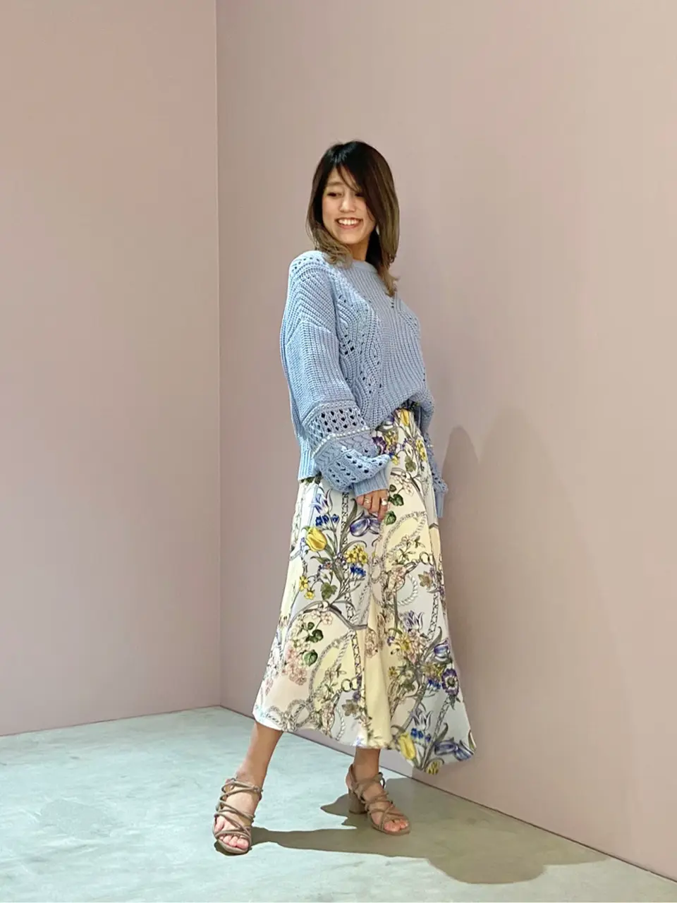 ORIGINATED IN GRACE CONTINENTAL yukimi yonee コーディネート画像