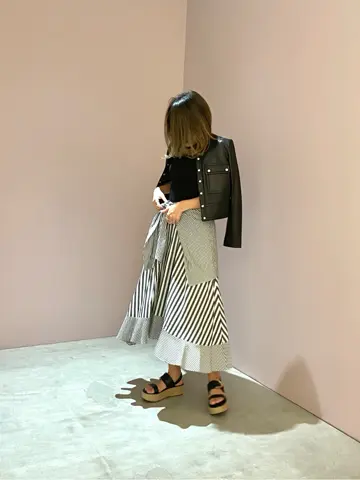 ORIGINATED IN GRACE CONTINENTAL yukimi yonee コーディネート画像