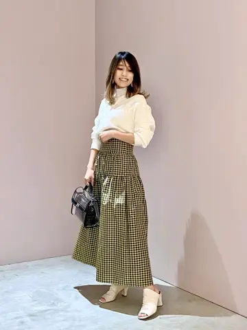 ORIGINATED IN GRACE CONTINENTAL yukimi yonee コーディネート画像