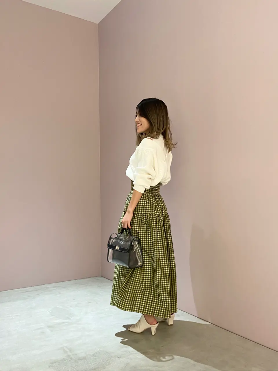 ORIGINATED IN GRACE CONTINENTAL yukimi yonee コーディネート画像