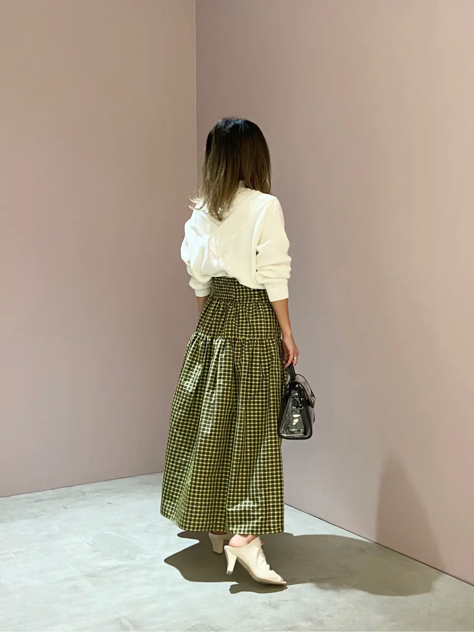 ORIGINATED IN GRACE CONTINENTAL yukimi yonee コーディネート画像