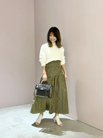 ORIGINATED IN GRACE CONTINENTAL yukimi yonee コーディネート画像