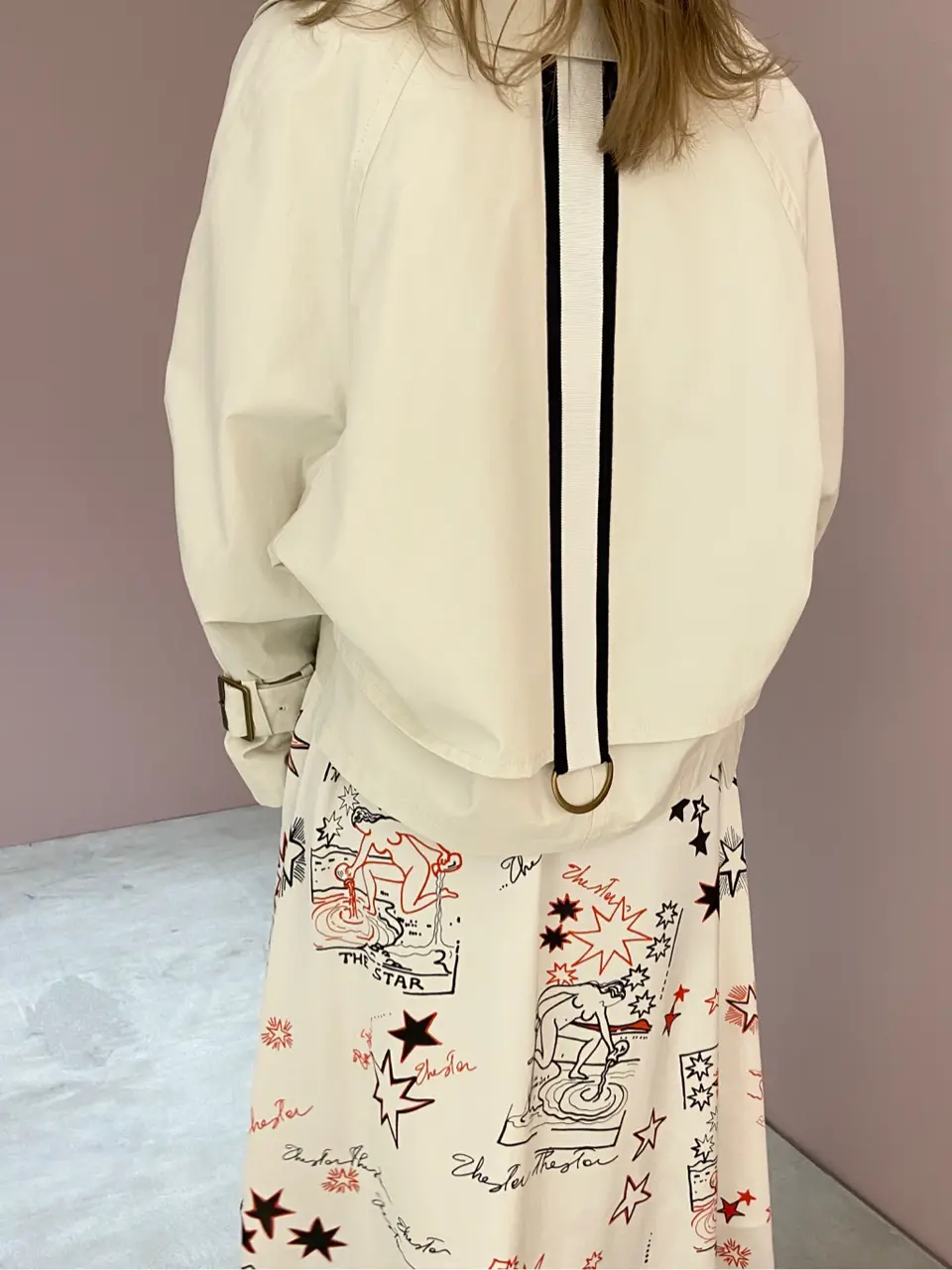 ORIGINATED IN GRACE CONTINENTAL yukimi yonee コーディネート画像