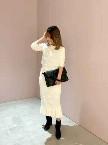 ORIGINATED IN GRACE CONTINENTAL yukimi yonee コーディネート画像