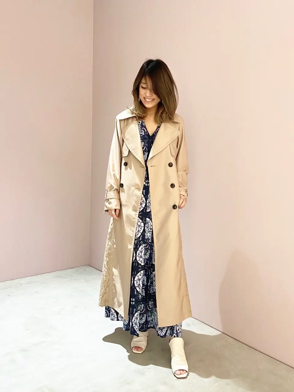 ORIGINATED IN GRACE CONTINENTAL yukimi yonee コーディネート画像