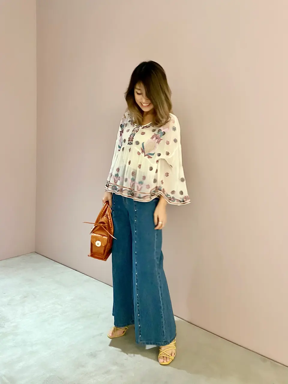 ORIGINATED IN GRACE CONTINENTAL yukimi yonee コーディネート画像