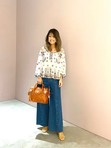 ORIGINATED IN GRACE CONTINENTAL yukimi yonee コーディネート画像