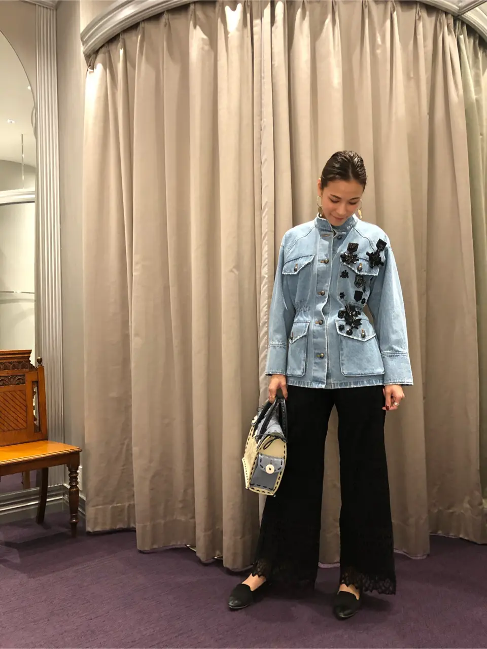 ORIGINATED IN GRACE CONTINENTAL 亀田 未希 コーディネート画像