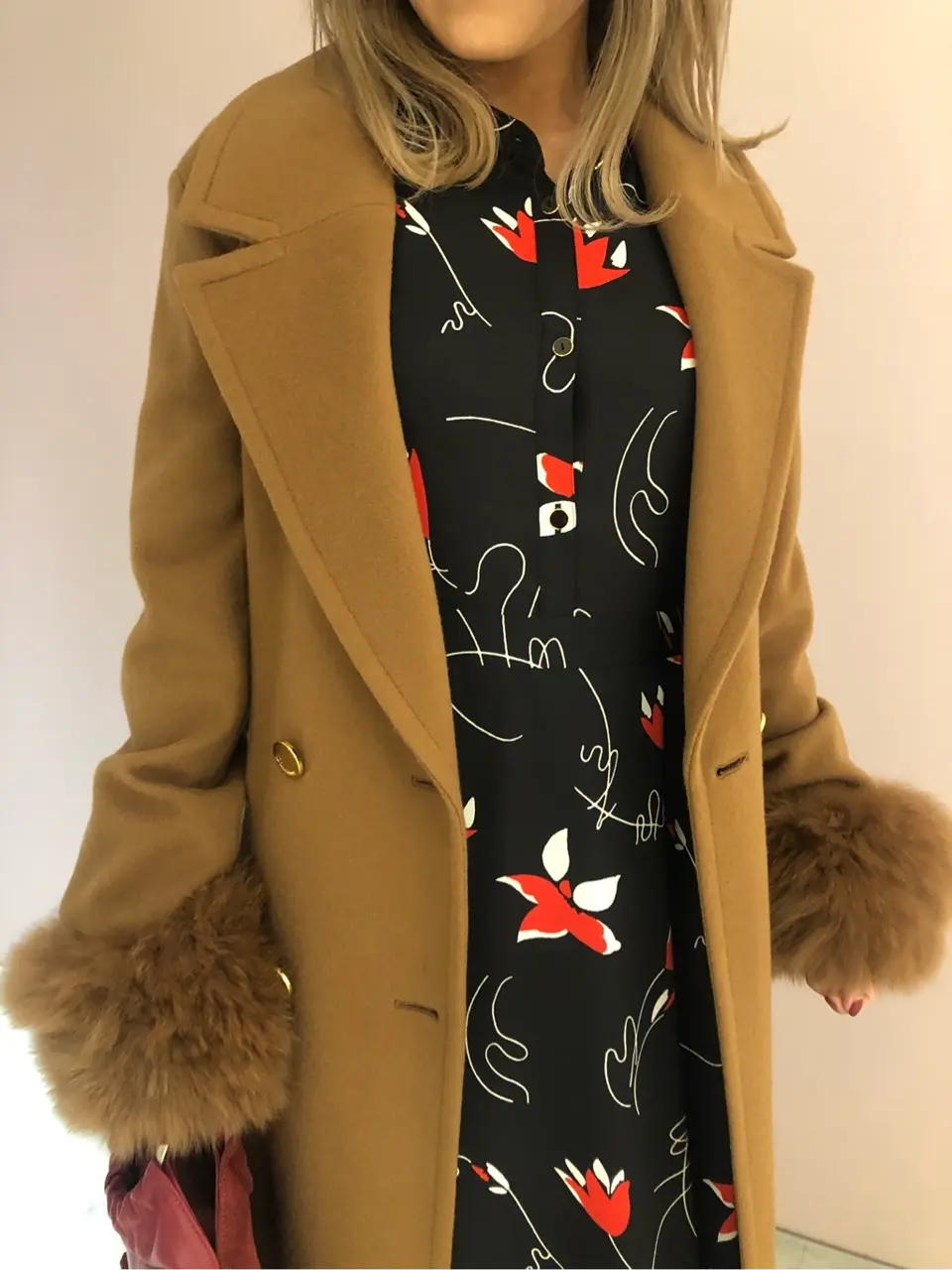 ORIGINATED IN GRACE CONTINENTAL yukimi yonee コーディネート画像