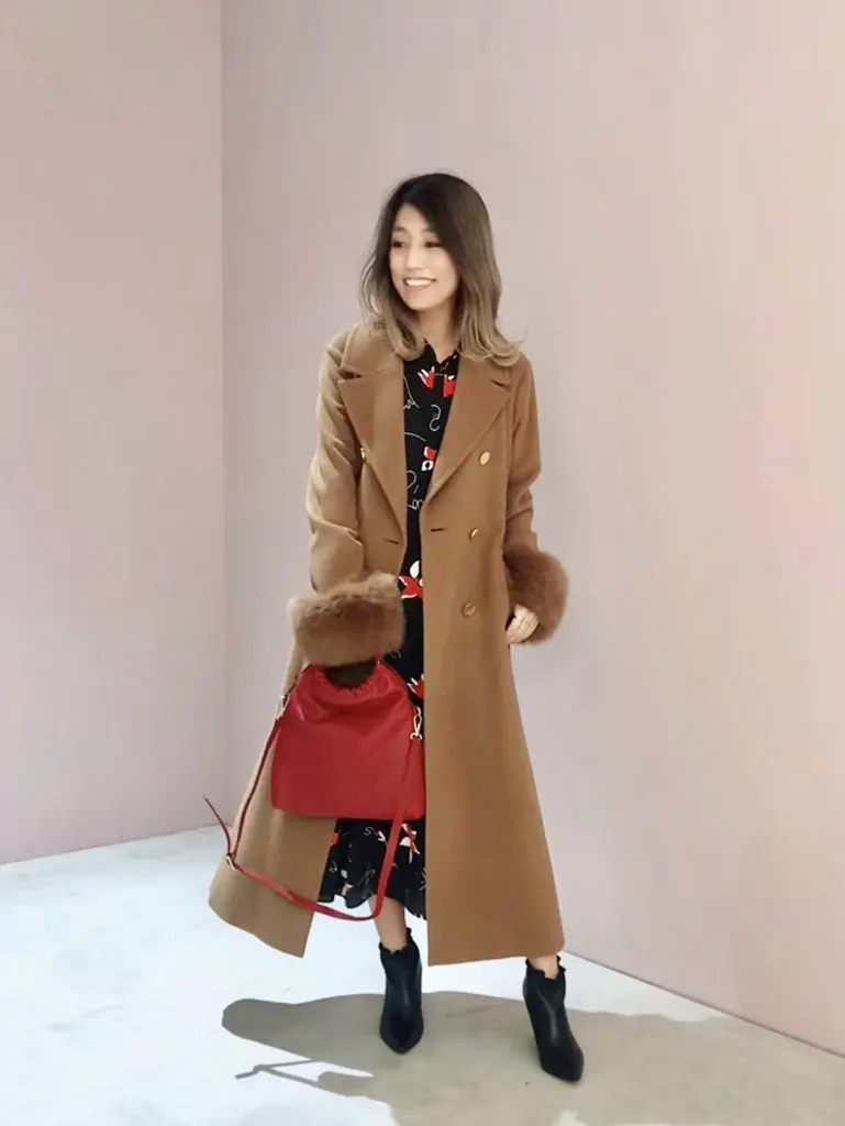 ORIGINATED IN GRACE CONTINENTAL yukimi yonee コーディネート画像