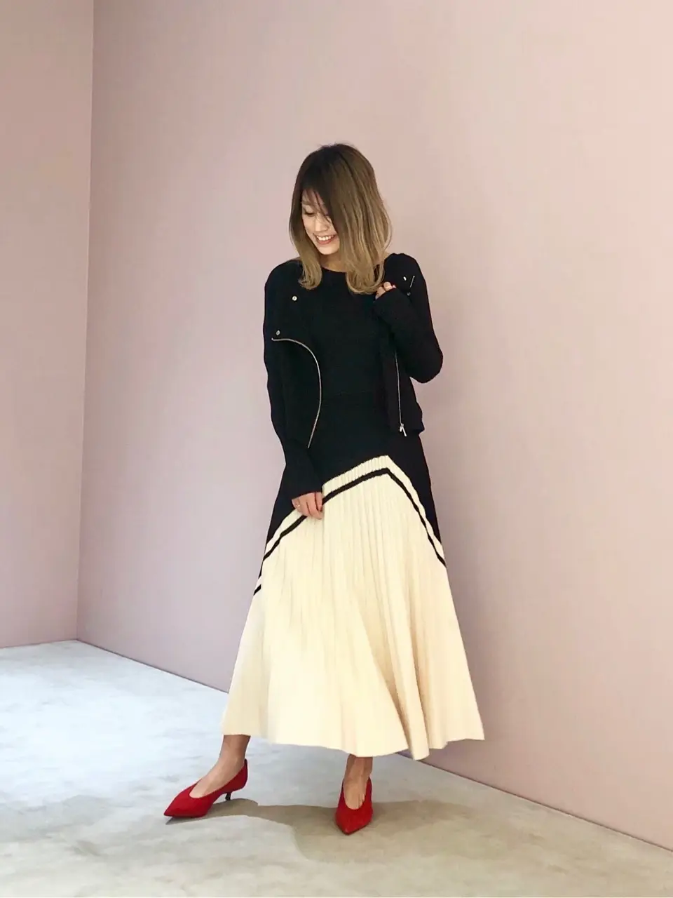 ORIGINATED IN GRACE CONTINENTAL yukimi yonee コーディネート画像