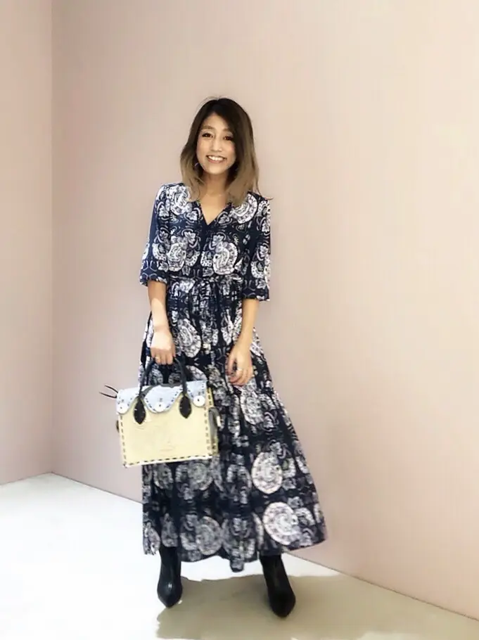 ORIGINATED IN GRACE CONTINENTAL yukimi yonee コーディネート画像