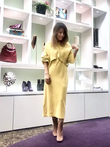 ORIGINATED IN GRACE CONTINENTAL yukimi yonee コーディネート画像