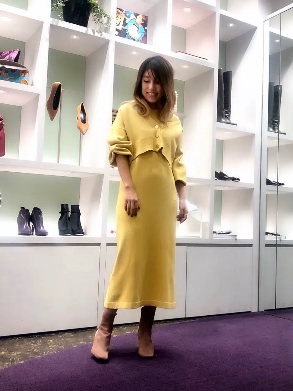 ORIGINATED IN GRACE CONTINENTAL yukimi yonee コーディネート画像