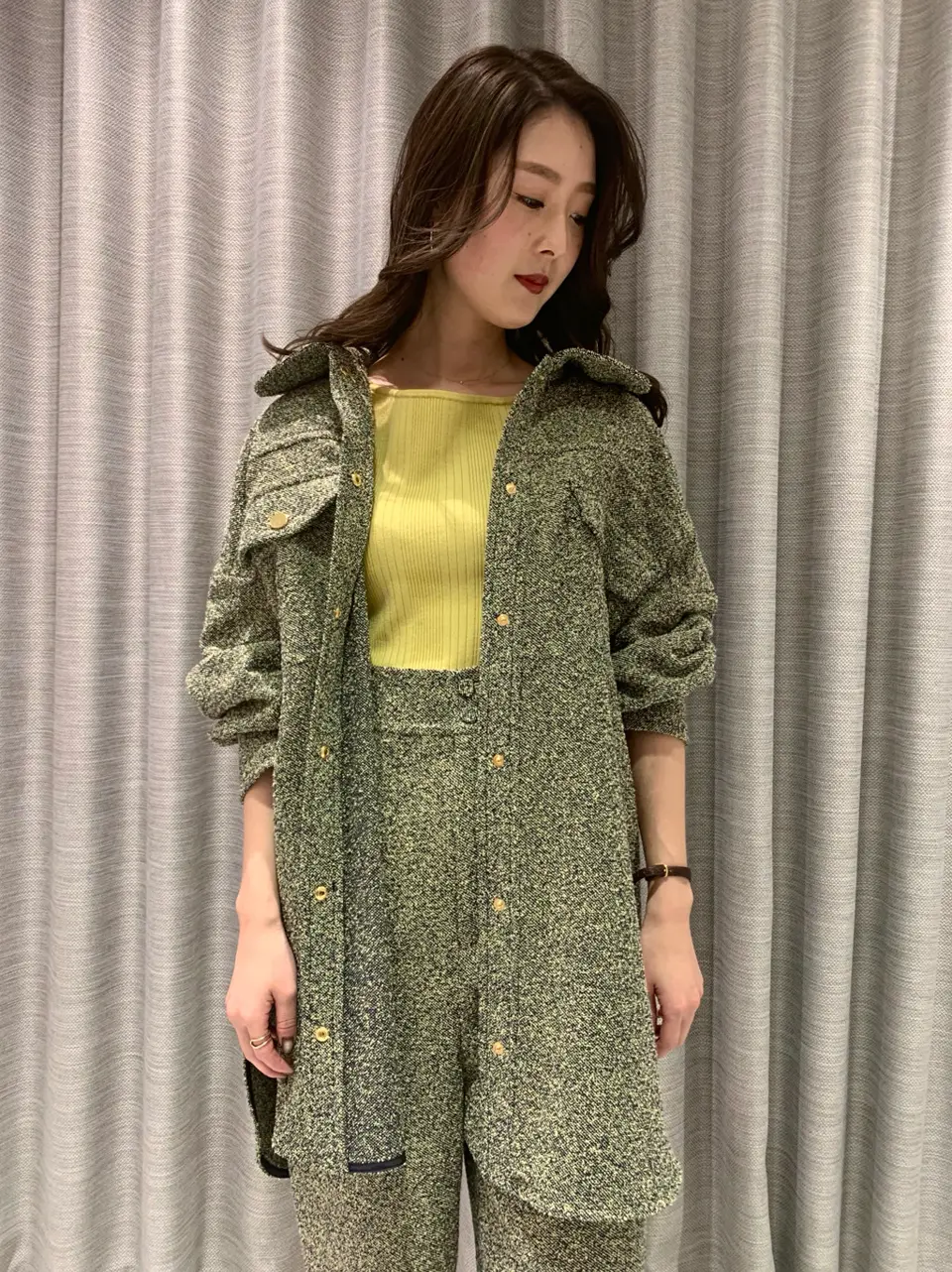 ORIGINATED IN GRACE CONTINENTAL saki コーディネート画像