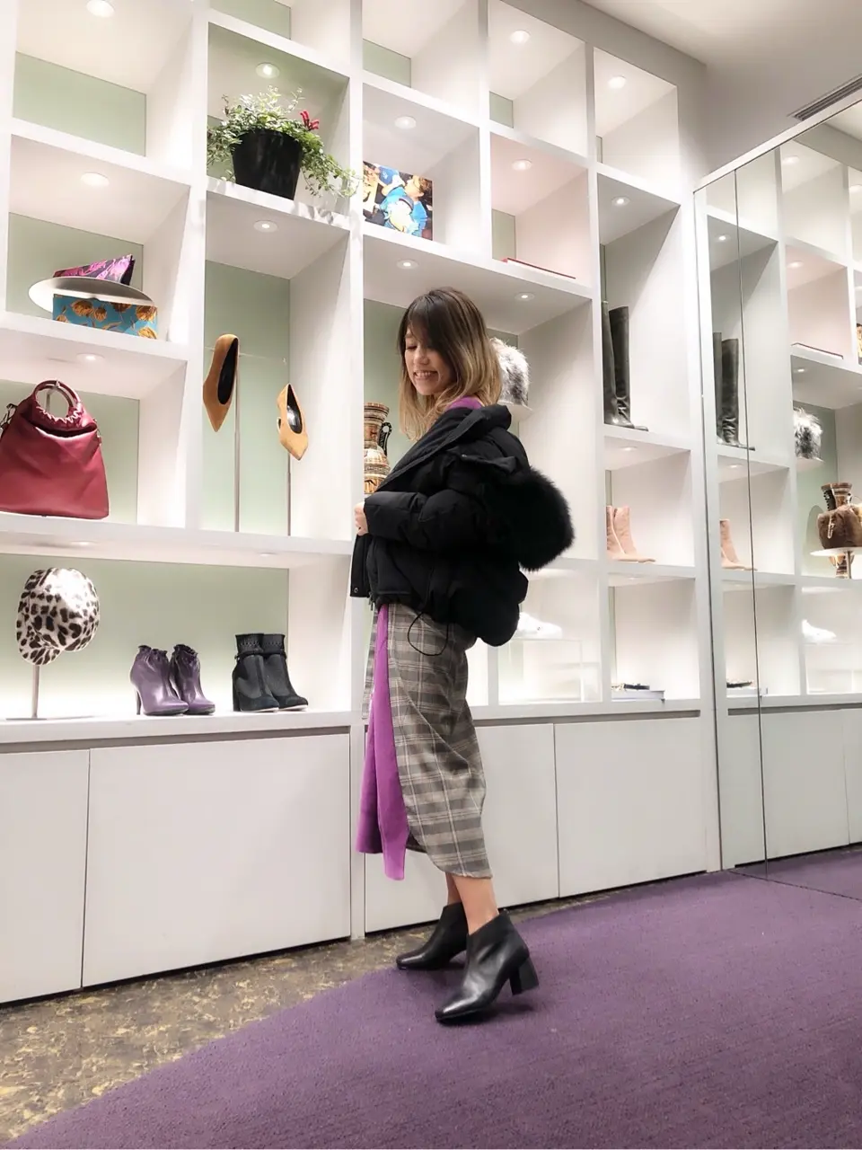 ORIGINATED IN GRACE CONTINENTAL yukimi yonee コーディネート画像