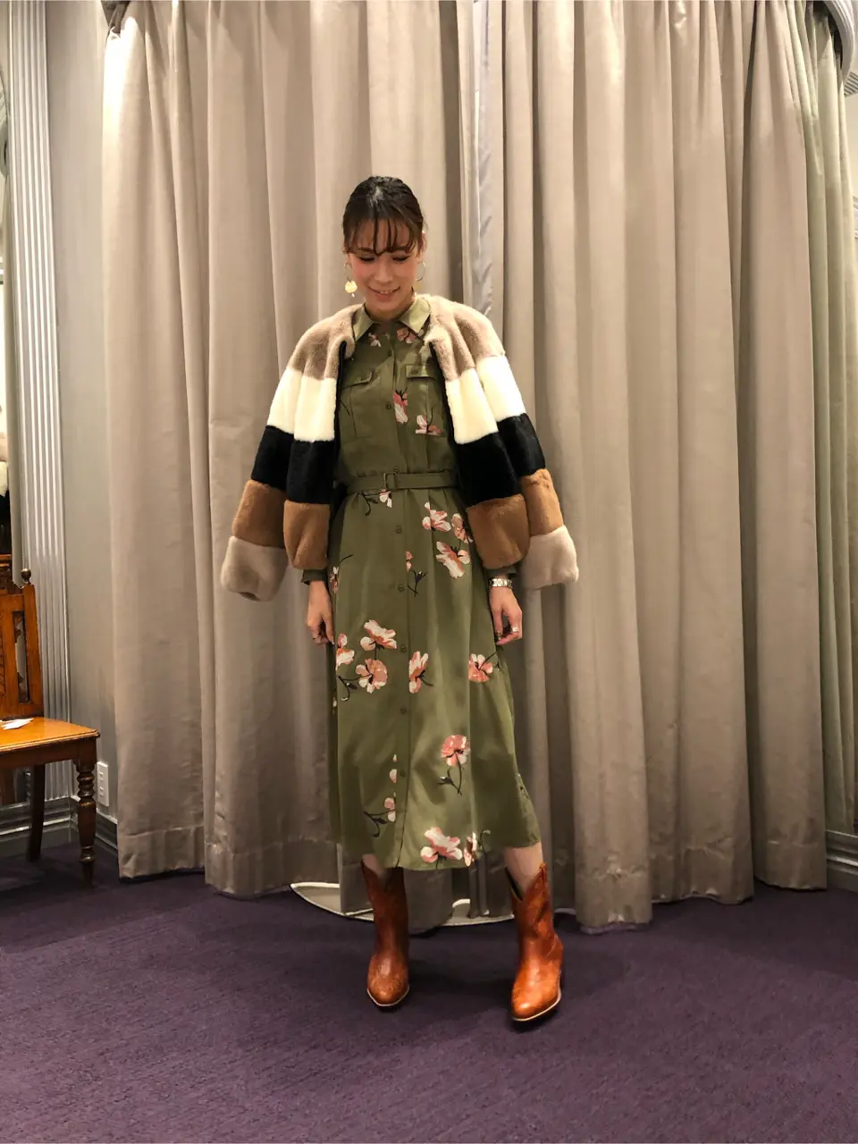 ORIGINATED IN GRACE CONTINENTAL 亀田 未希 コーディネート画像