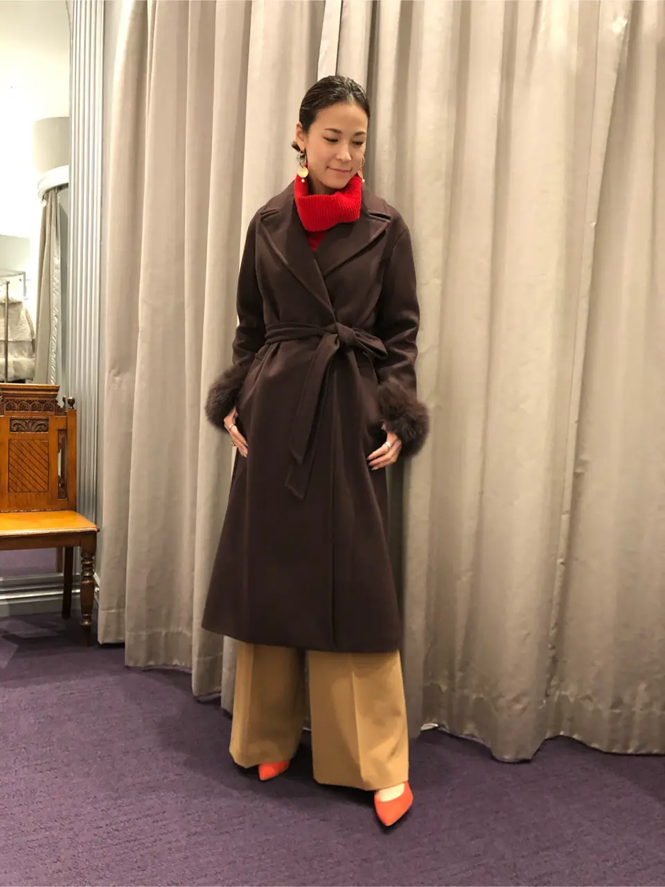 ORIGINATED IN GRACE CONTINENTAL 亀田 未希 コーディネート画像