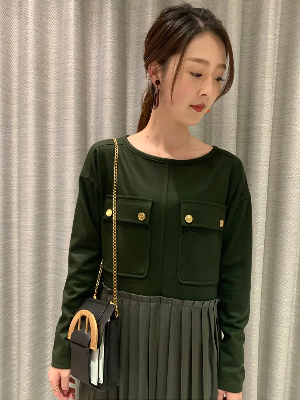 ORIGINATED IN GRACE CONTINENTAL saki コーディネート画像