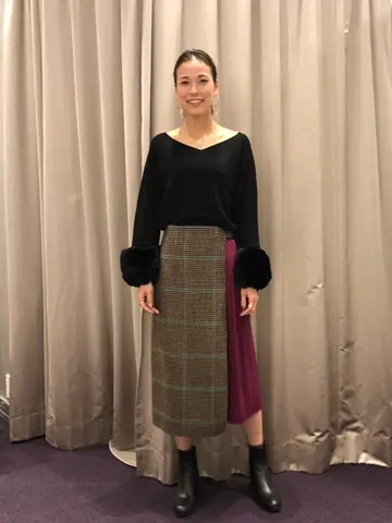 ORIGINATED IN GRACE CONTINENTAL 亀田 未希 コーディネート画像