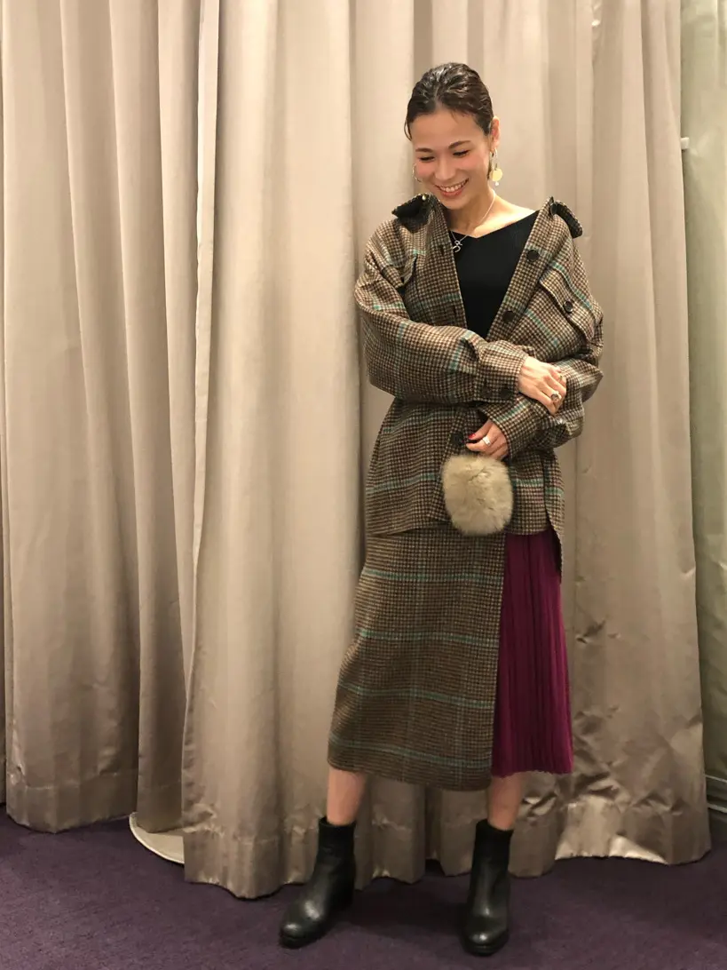 ORIGINATED IN GRACE CONTINENTAL 亀田 未希 コーディネート画像