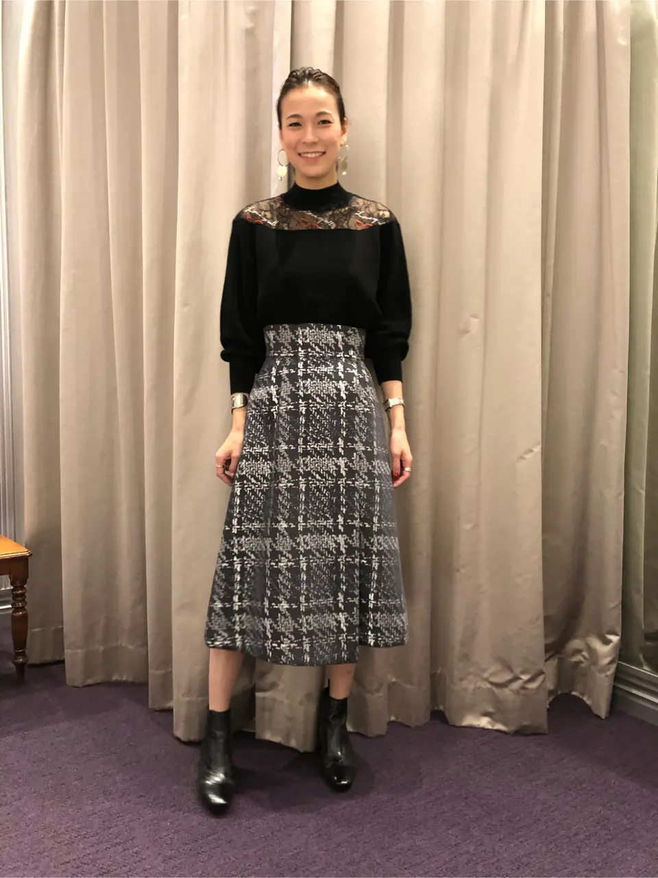 ORIGINATED IN GRACE CONTINENTAL 亀田 未希 コーディネート画像