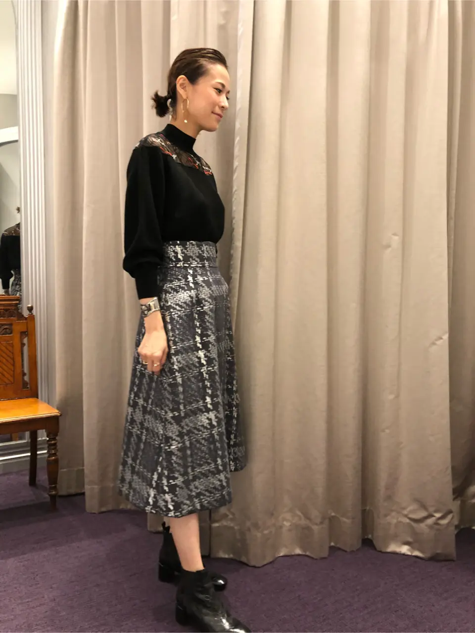 ORIGINATED IN GRACE CONTINENTAL 亀田 未希 コーディネート画像