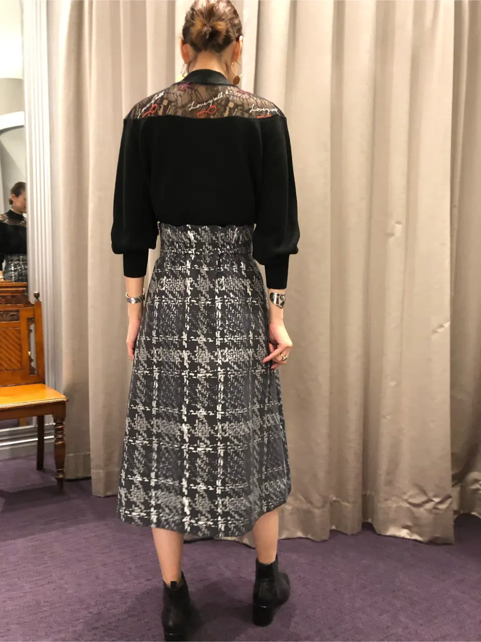 ORIGINATED IN GRACE CONTINENTAL 亀田 未希 コーディネート画像