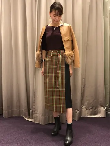 ORIGINATED IN GRACE CONTINENTAL 亀田 未希 コーディネート画像