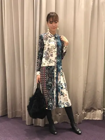 ORIGINATED IN GRACE CONTINENTAL 亀田 未希 コーディネート画像