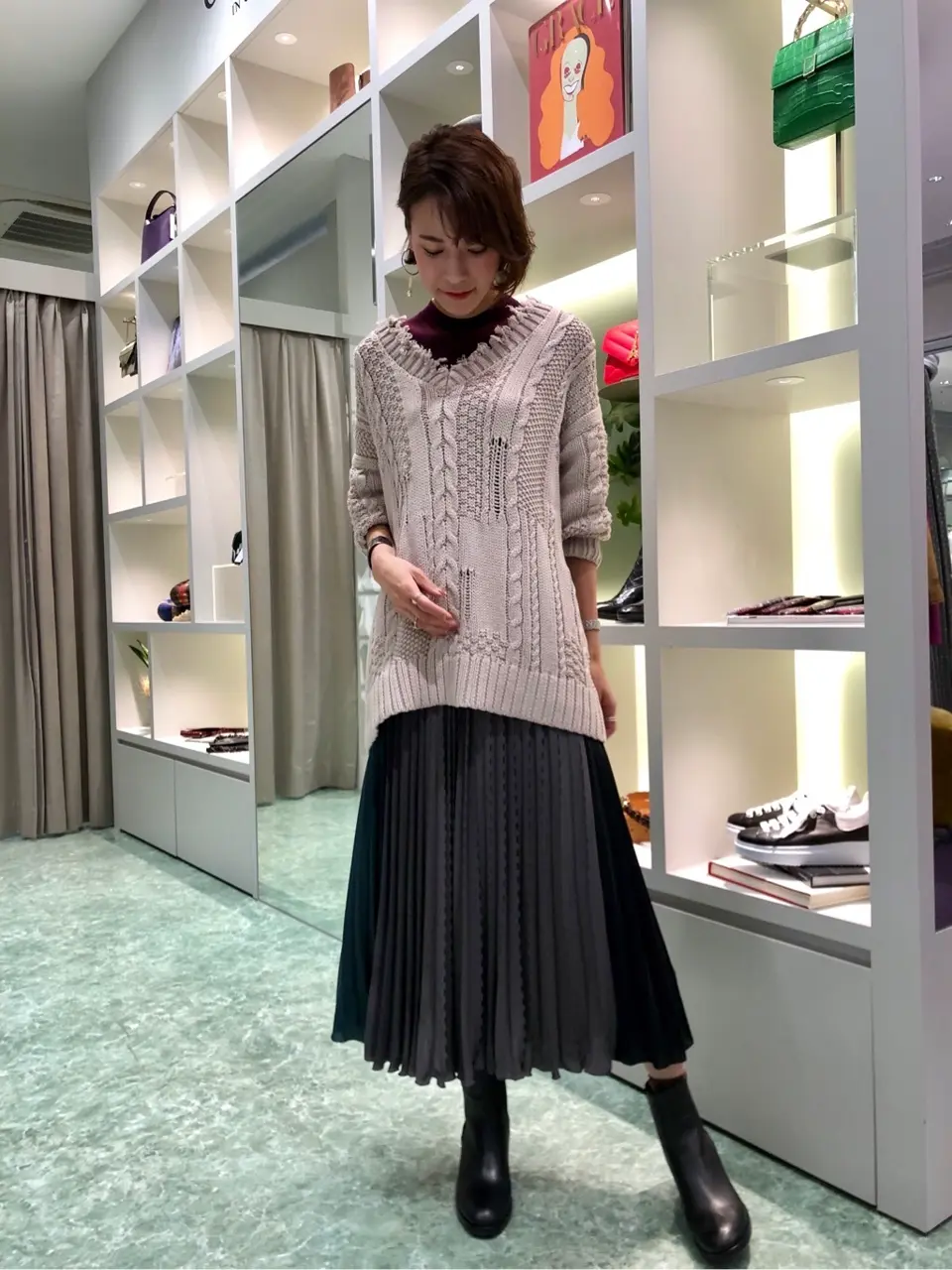 ORIGINATED IN GRACE CONTINENTAL 亀田 未希 コーディネート画像