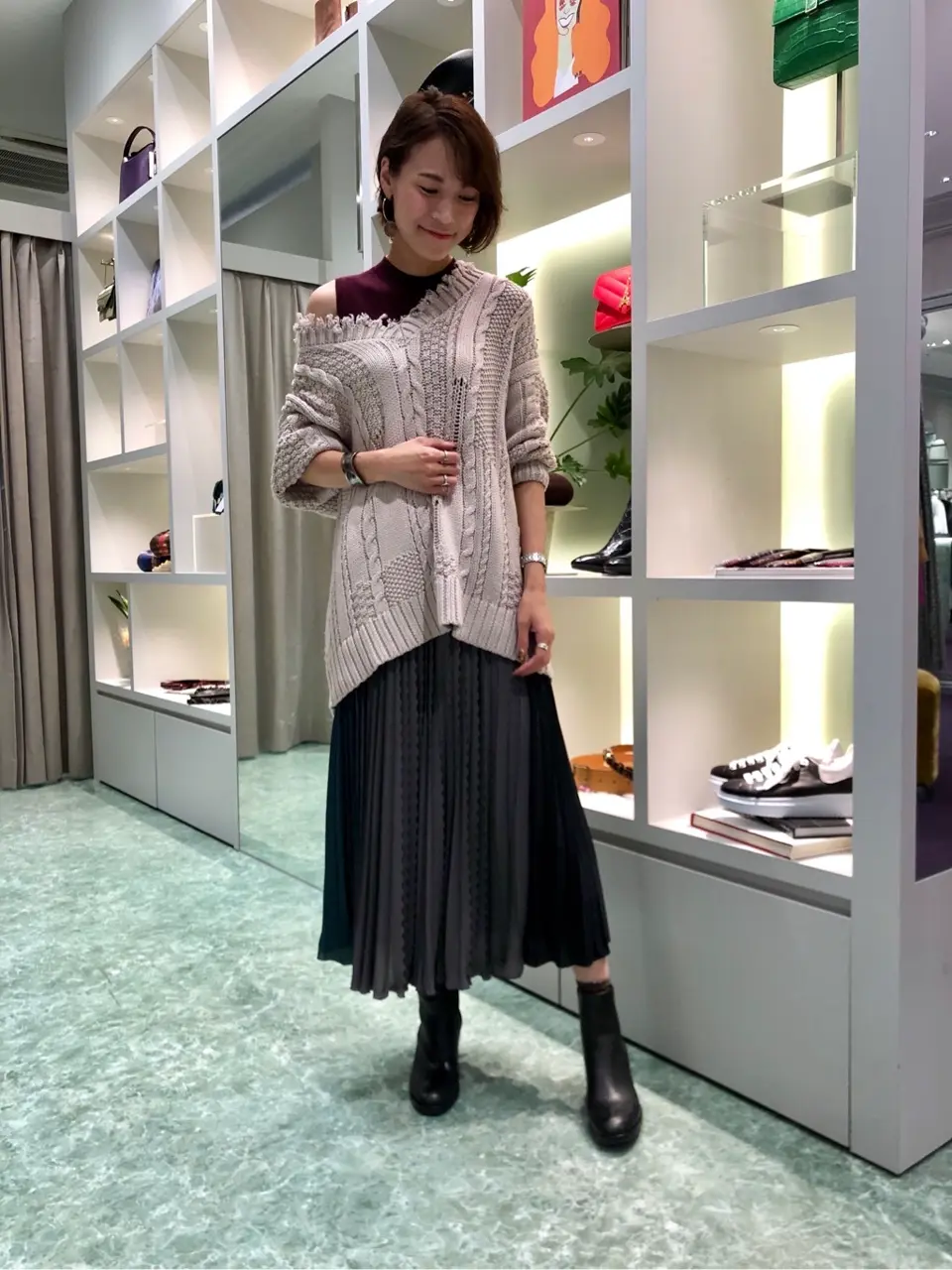 ORIGINATED IN GRACE CONTINENTAL 亀田 未希 コーディネート画像
