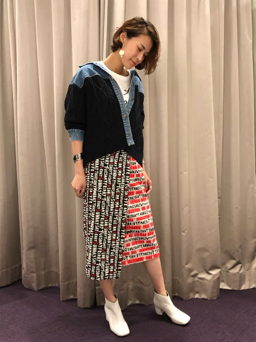 ORIGINATED IN GRACE CONTINENTAL 亀田 未希 コーディネート画像