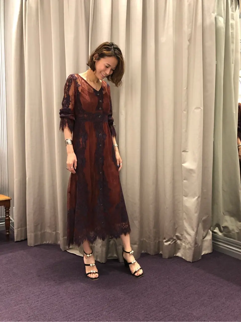 ORIGINATED IN GRACE CONTINENTAL 亀田 未希 コーディネート画像