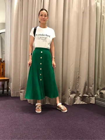 ORIGINATED IN GRACE CONTINENTAL 亀田 未希 コーディネート画像