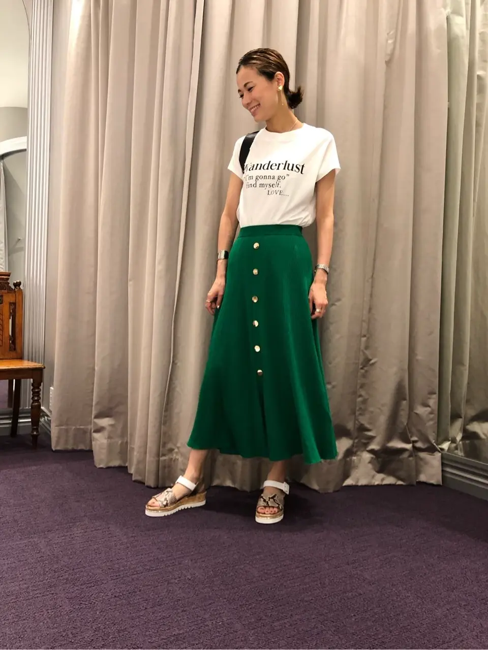 ORIGINATED IN GRACE CONTINENTAL 亀田 未希 コーディネート画像