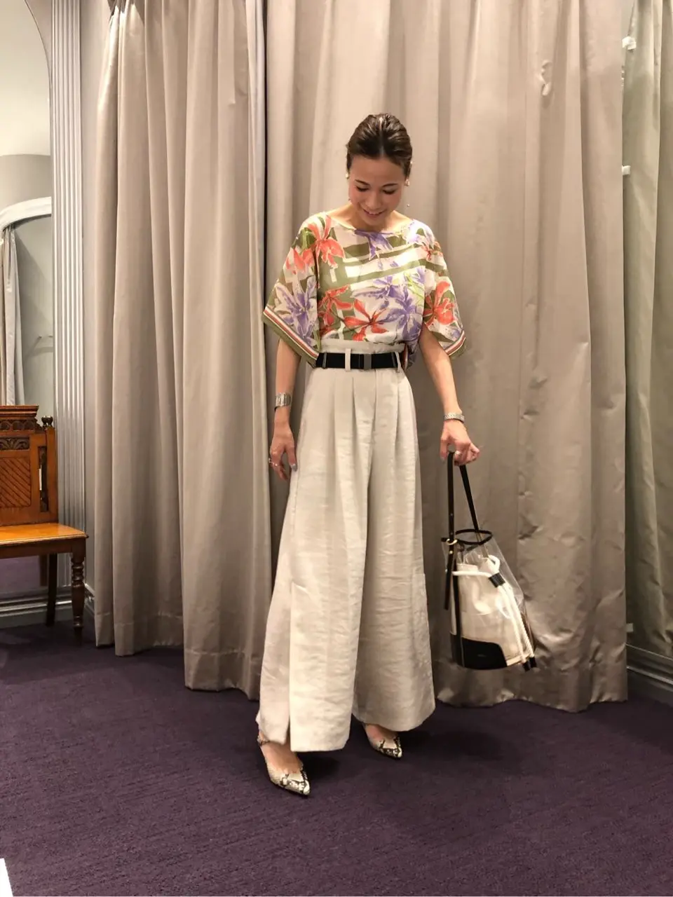 ORIGINATED IN GRACE CONTINENTAL 亀田 未希 コーディネート画像