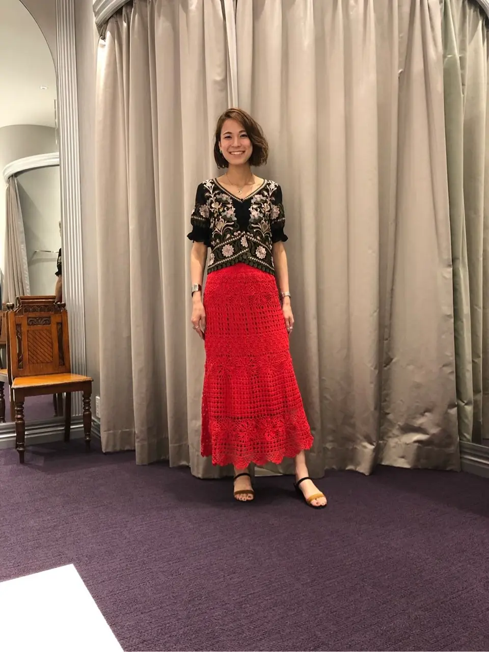 ORIGINATED IN GRACE CONTINENTAL 亀田 未希 コーディネート画像