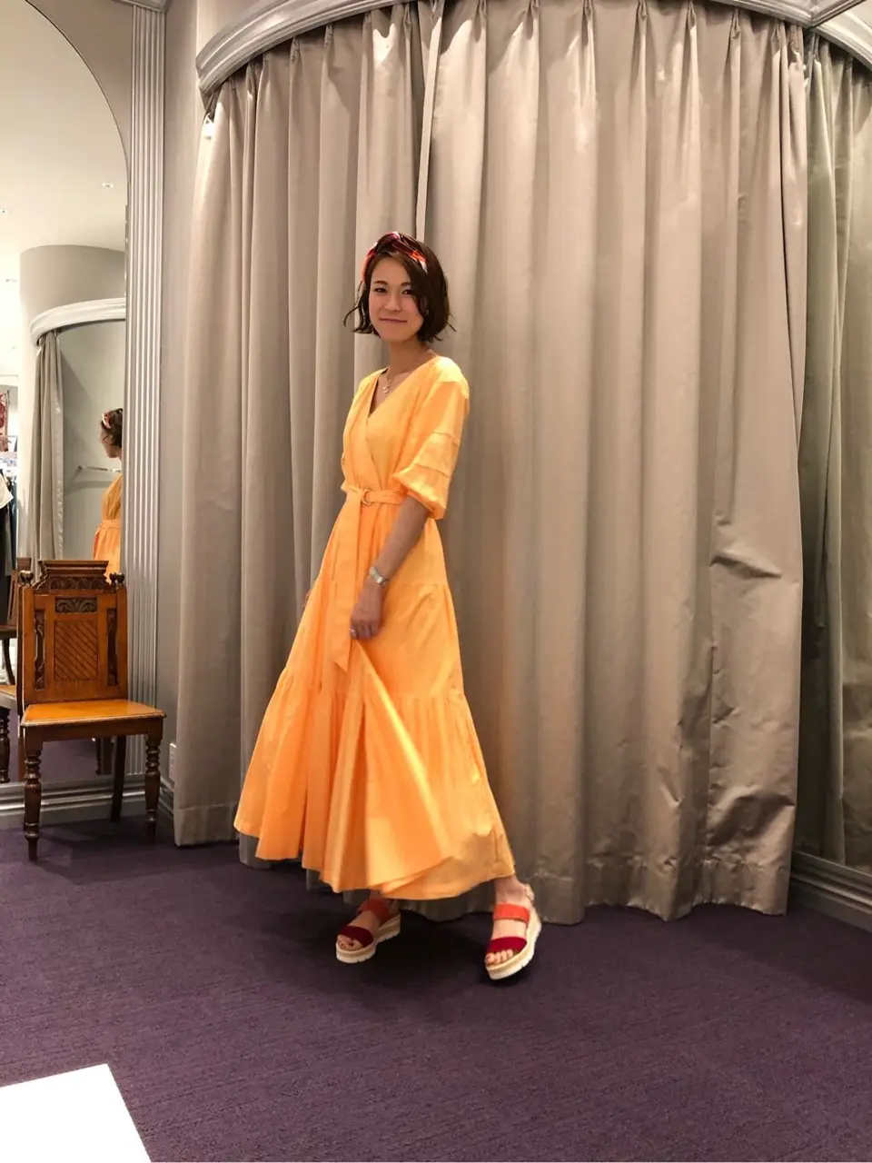 ORIGINATED IN GRACE CONTINENTAL 亀田 未希 コーディネート画像