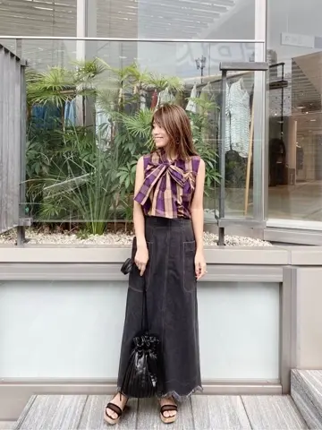 ORIGINATED IN GRACE CONTINENTAL yukimi yonee コーディネート画像