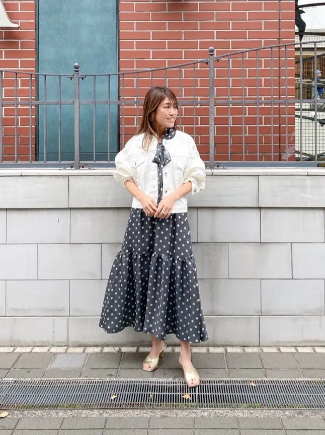 ORIGINATED IN GRACE CONTINENTAL yukimi yonee コーディネート画像