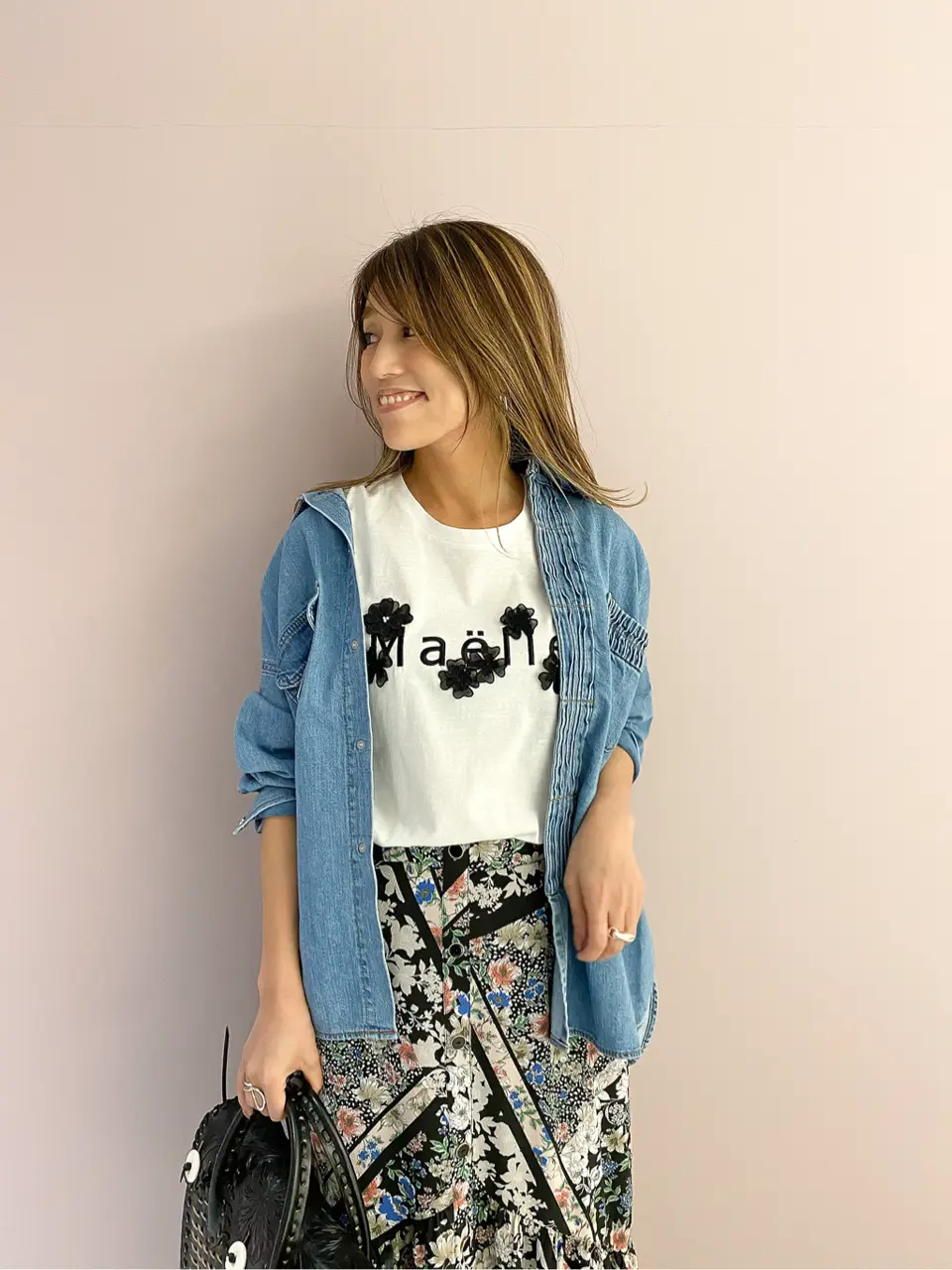 ORIGINATED IN GRACE CONTINENTAL yukimi yonee コーディネート画像