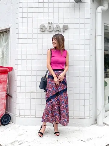 ORIGINATED IN GRACE CONTINENTAL yukimi yonee コーディネート画像