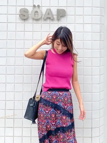 ORIGINATED IN GRACE CONTINENTAL yukimi yonee コーディネート画像