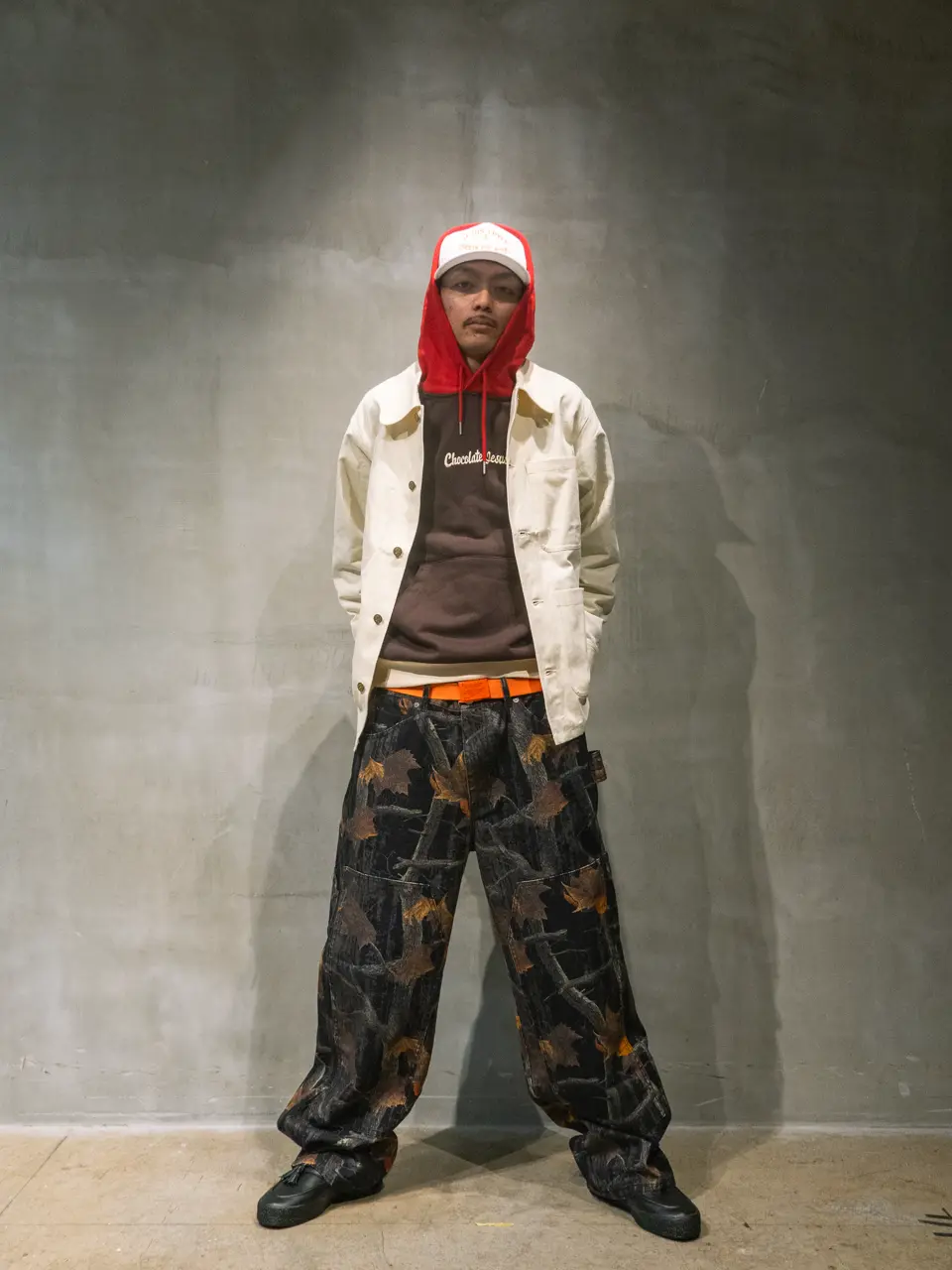 Chocolate Jesus カモフラージュ カーディガン Chocolate Jesus カモフラージュ カーディガン